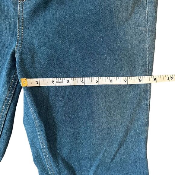 Massimo Dutti High Rise Baby Boot Crop Jeans Size 6 NWOT - Picture 12 of 16